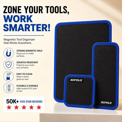 Magnetic Tool Mat – Heavy Duty Magnetic Organizer for Mechanics, Garage & Toolbox