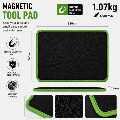 Magnetic Tool Mat – Heavy Duty Magnetic Organizer for Mechanics, Garage & Toolbox
