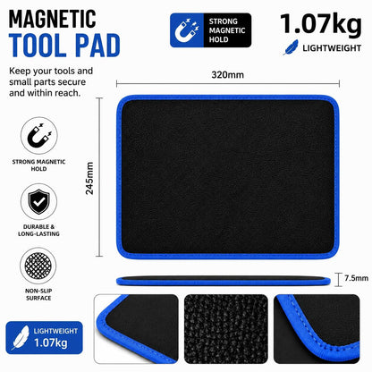Magnetic Tool Mat – Heavy Duty Magnetic Organizer for Mechanics, Garage & Toolbox